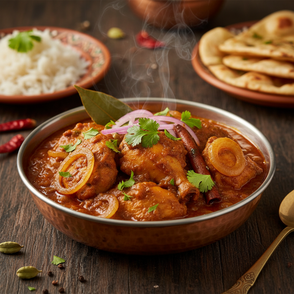 Chicken Do Pyaza