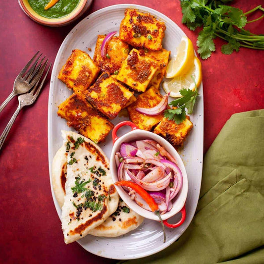 Achari paneer tikka