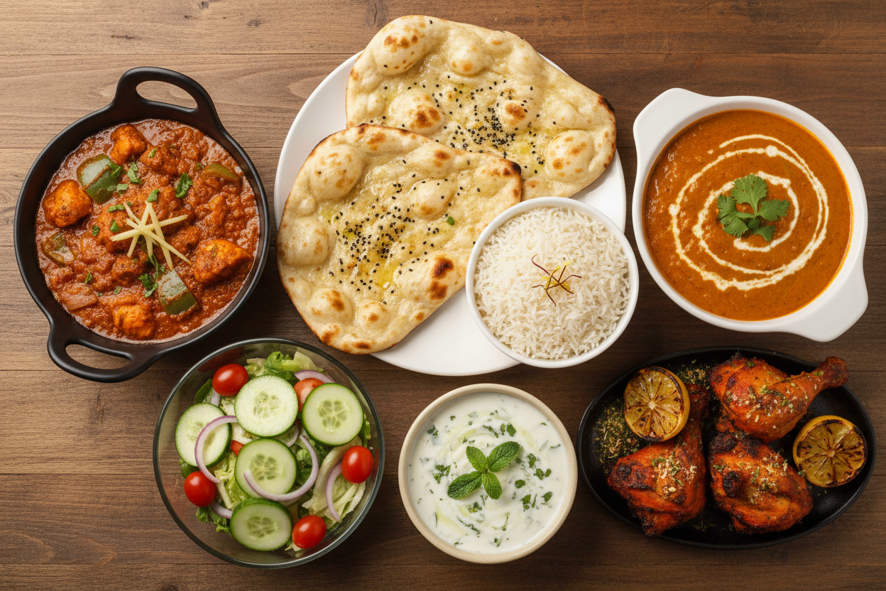 Deluxe Chicken Thali