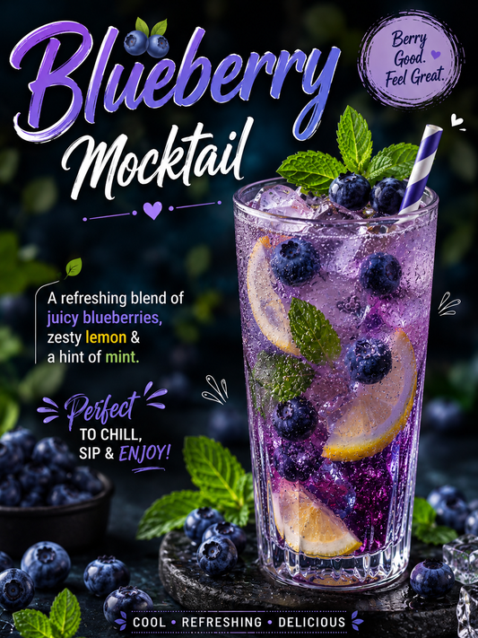 Blueberry Mocktail
