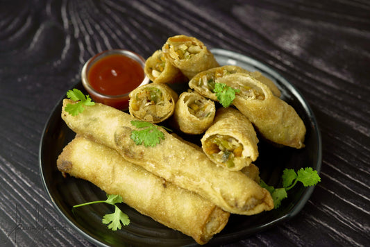 chowmin spring roll