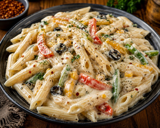 white sauce pasta