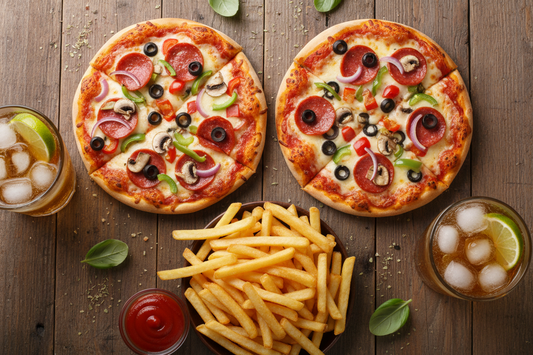 2 Small Pizza Combo