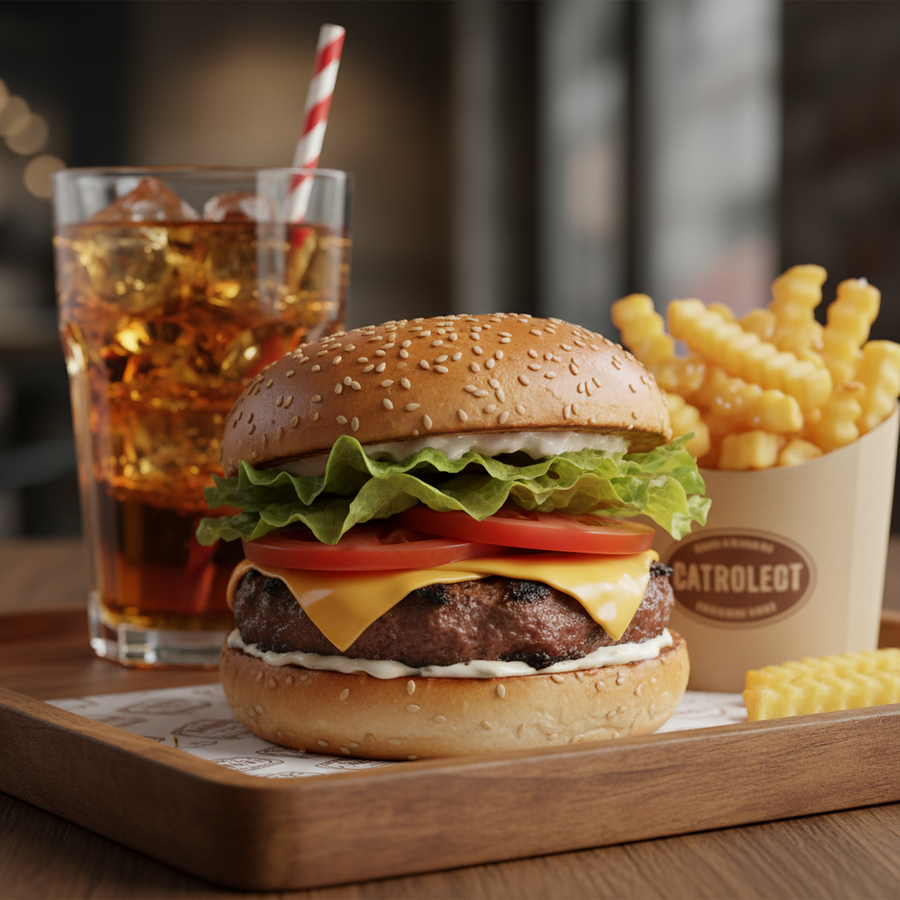 Veg Burger Combo