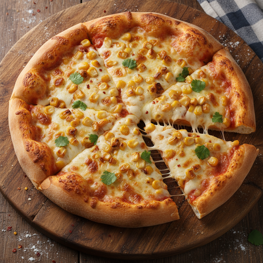 Cheese & Corn Pizza