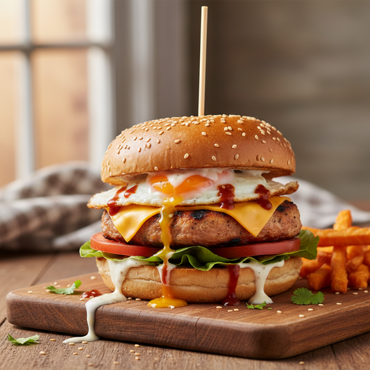 Egg & Chicken Burger