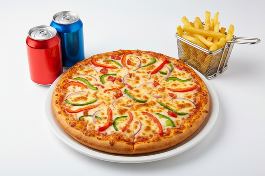 Onion Capsicum Medium Pizza Combo