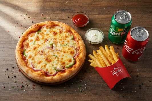 Onion Capsicum Small Pizza Combo