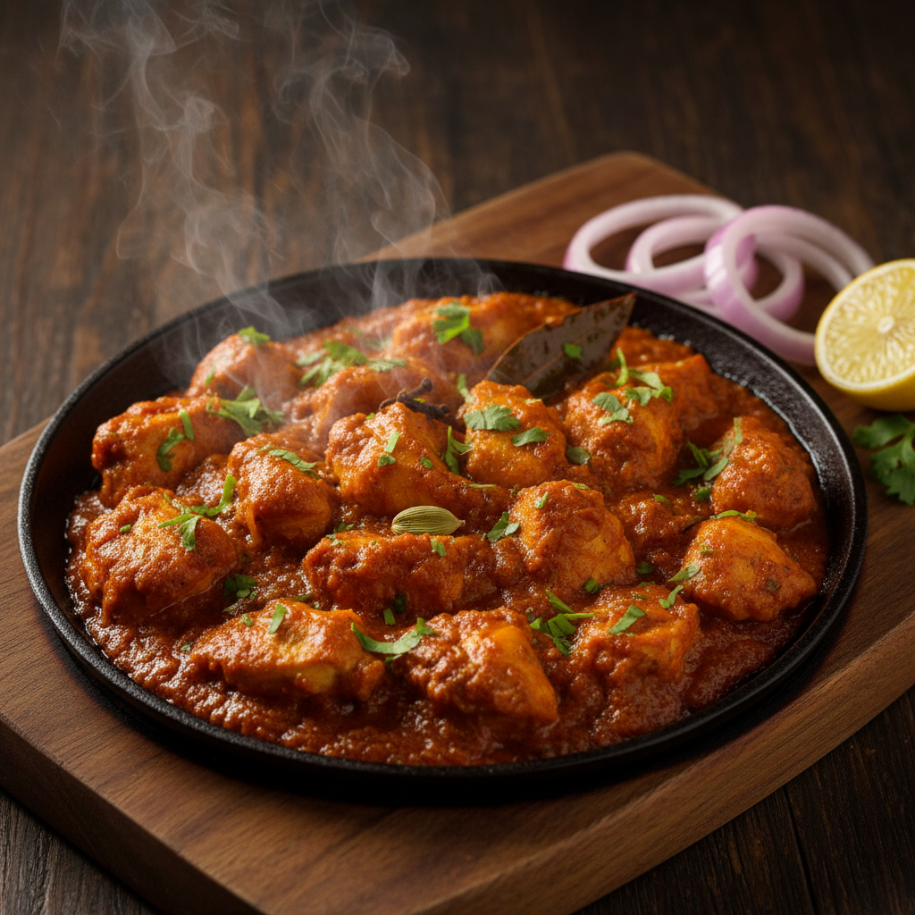 Tawa Chicken Masala